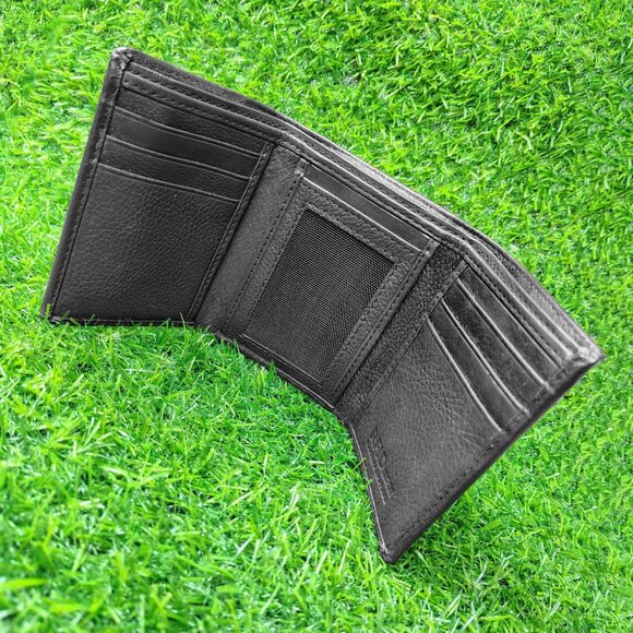 Leather Wallet for MEN with RFID Blocking - Picture 3 of 7